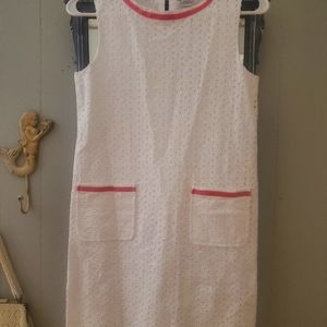 Girls white Vineyard Vines dress, size 14
